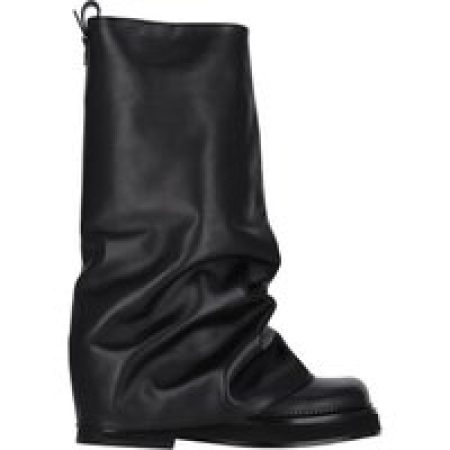 The Attico Boots - "Robin" Combat Boots – Black in zwart