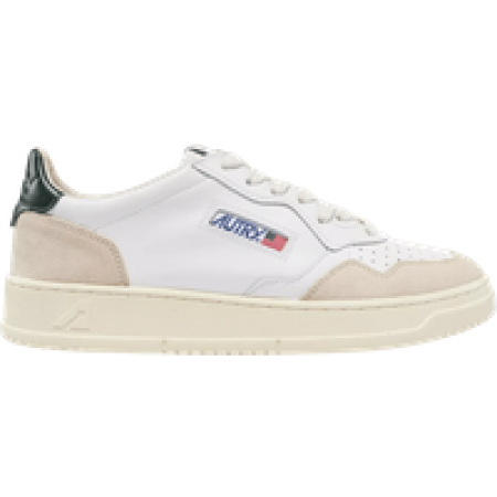 Autry International Sneakers - Sneakers Medalist Low Women (weiß/beige/grün) in beige