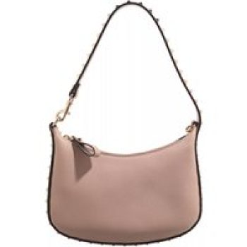 Valentino Garavani Hobo bags - Rockstud Mini Hobo Bag in taupe