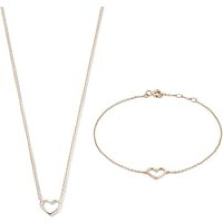 Isabel Bernard Armbanden - Cadeau d'Isabel 585 Roségold Geschenkset in quarz