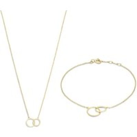 Isabel Bernard Armbanden - Cadeau d'Isabel 585 Gold Geschenkset in gold