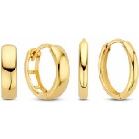 Isabel Bernard Oorbellen - Cadeau d'Isabel 585 Gold Geschenkset in gold