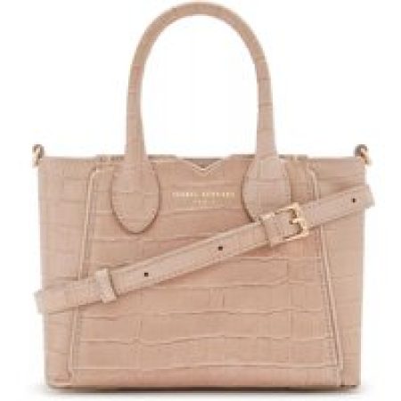 Isabel Bernard Crossbody bags - Isabel Bernard Honoré Cloe Mini kroko beige Handta in beige