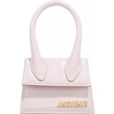 Jacquemus Totes - Le Chiquito Top Handle Bag Leather in poeder roze