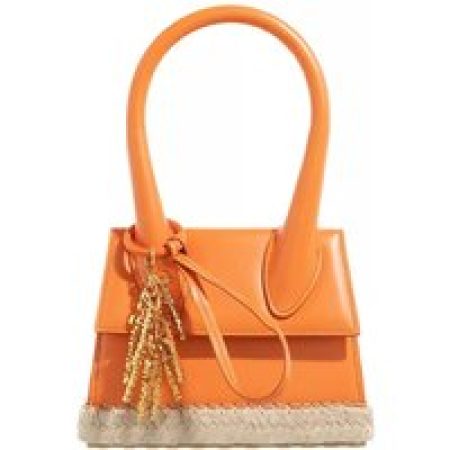 Jacquemus Satchels - Le Chiquito Moyen Cordao in oranje