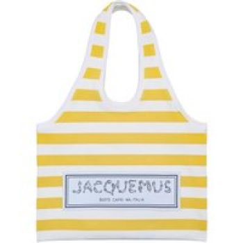 Jacquemus Shoppers - The Tote Marcel in geel