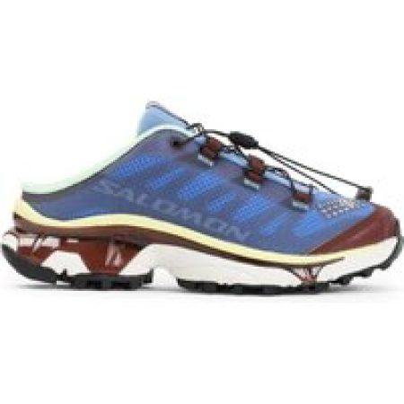 MM6 Maison Margiela Low-Top Sneakers - Sporty Low-Cut Sneakers With Distinctive Lacing Sy in blauw