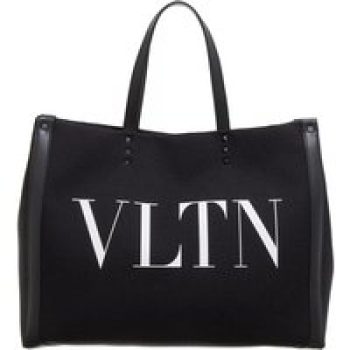 Valentino Garavani Shoppers - VLTN Shopper in zwart