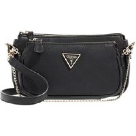 Guess Crossbody bags - Noelle Dbl Pouch Crossbody in zwart