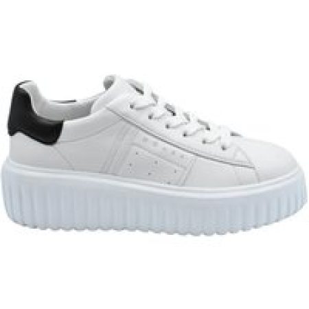 Hogan Low-Top Sneakers - White Leather Sneakers With Distinctive Thick Sole in wit