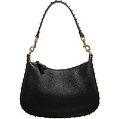 Valentino Garavani Shoppers - Small Hobo Rockstud in zwart