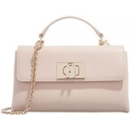 Furla Crossbody bags - Furla 1927 Mini Crossbody Top Handle in poeder roze