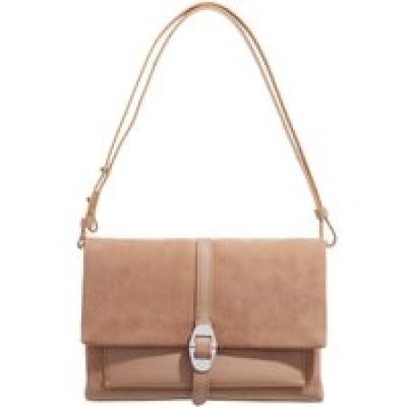 Coccinelle Pochettes - Coccinelle Dorian Suede in bruin