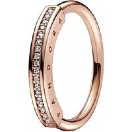 Pandora Ringen - Signature I-D Pavé-Ring in quarz