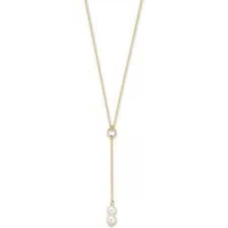 Isabel Bernard Kettingen - Belleville Luna 14 Karat Necklace With Freshwater in gold