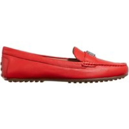 Lauren Ralph Lauren Loafers - Barnsbury-Flats-Driver in rood