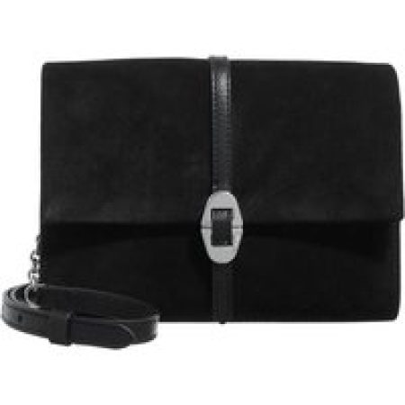 Coccinelle Crossbody bags - Coccinelle Dorian Suede in zwart