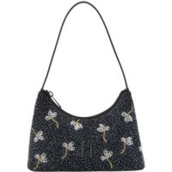 Furla Hobo bags - Furla Diamante Mini Shoulder Bag in zwart