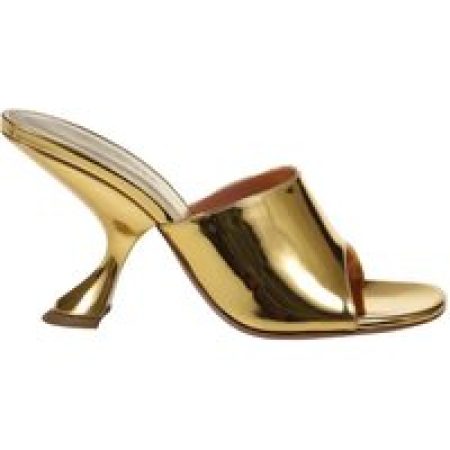 Amina Muaddi Sandalen - Taylor 90 Slipper in goud