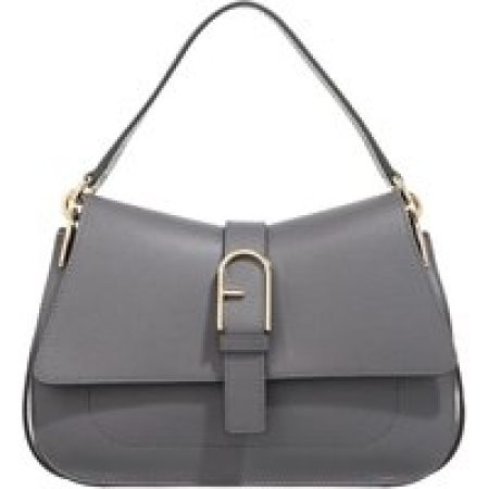 Furla Crossbody bags - Furla Flow M Top Handle in donkergrijs