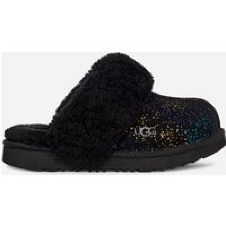 UGG® Cozy II Shimmer Sky-pantoffel in Black