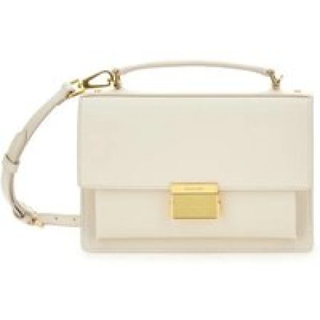 Golden Goose Crossbody bags - Venezia' White Handbag With Lettering Logo in beige