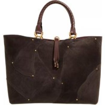 Chloé Shoppers - Marcie Leather Tote Bag in bruin