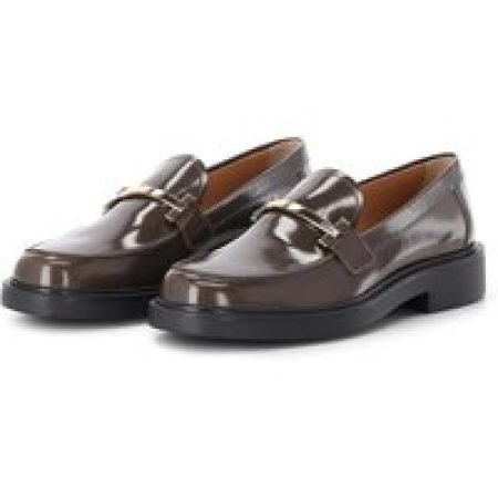Tod's Low-Top Sneakers - Loafers aus Leder in bruin