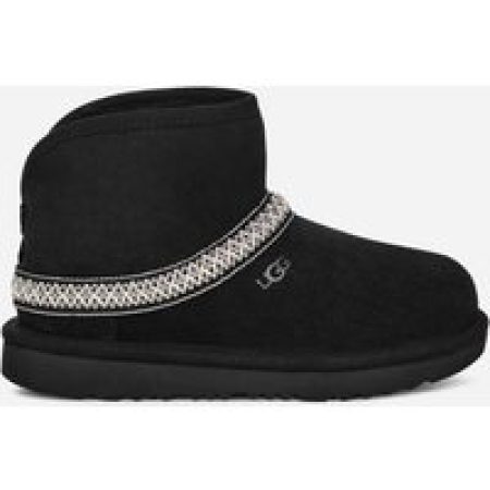 UGG® Classic Mini Crescent-laars voor Grote Kinderen in Black