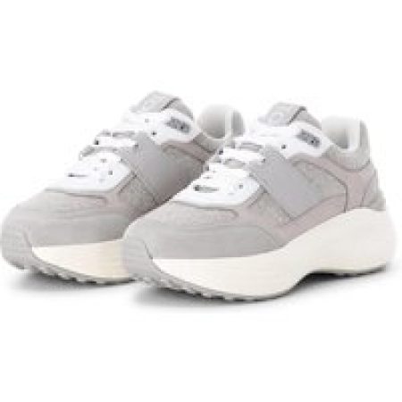 Tod's Low-Top Sneakers - Sneaker aus Leder in grijs