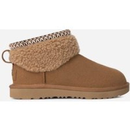 UGG® Classic Ultra Mini Maxi Curly-laars in Brown