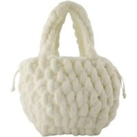 J.W.Anderson Totes - Small Blanket Shopper Bag - Cotton - White in wit