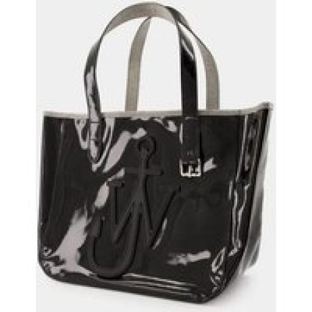 J.W.Anderson Totes - Belt Tote Shopper Bag - Cotton - Black in zwart