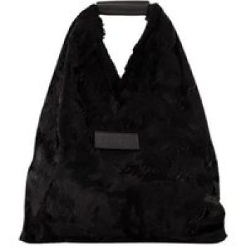 MM6 Maison Margiela Shoppers - Small Japanese Shoulder Bag - Synthetic - Black in zwart