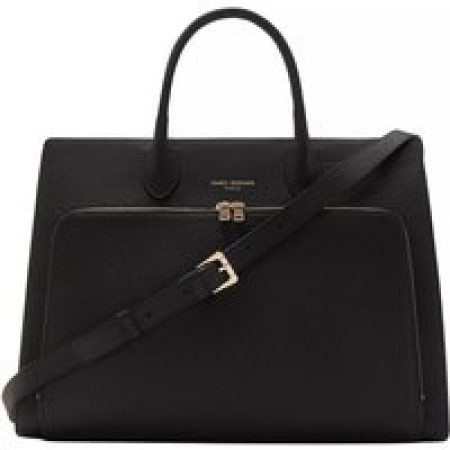 Isabel Bernard Crossbody bags - Honoré Nadine Black Calfskin Leather Handbag in zwart