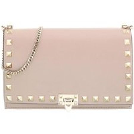 Valentino Garavani Crossbody bags - Rockstud Bag In Calfskin in taupe