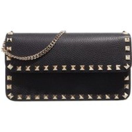 Valentino Garavani Crossbody bags - Rockstud Crossbody Bag Leather in zwart