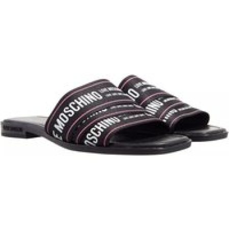 Love Moschino Slippers - Love Moschino Sandals in zwart