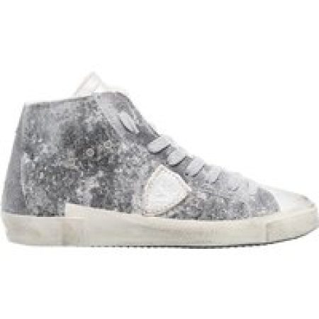 Philippe Model High-Top Sneakers - Prsx High Woman in zilver