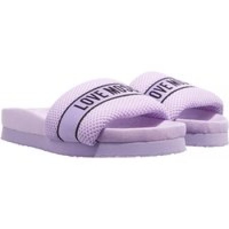 Love Moschino Slippers - Love Moschino Slides in paars