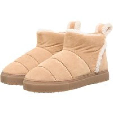 INUIKII Boots & laarzen - Shearling Slipin in beige