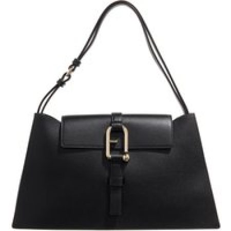 Furla Hobo bags - Furla Nuvola L Shoulder Bag in zwart