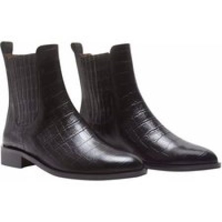 Isabel Bernard Boots & laarzen - Vendôme Chey Calfskin Leather Chelsea Boots in zwart