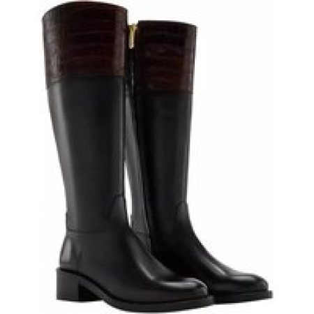 Isabel Bernard Boots & laarzen - Vendôme Iris Calfskin Leather Boots in zwart