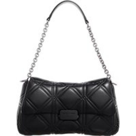 Emporio Armani Crossbody bags - Camera Case Con Catena Simil Nappa Goffrata - Came in zwart