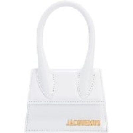 Jacquemus Totes - Le Chiquito Top Handle Bag Leather in wit