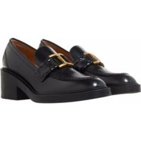 Chloé Loafers & ballerina schoenen - Marcie Brushed Loafers in zwart