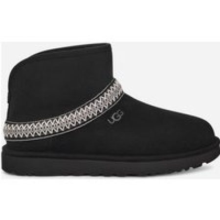 UGG® Classic Mini Crescent-laars voor Dames in Black