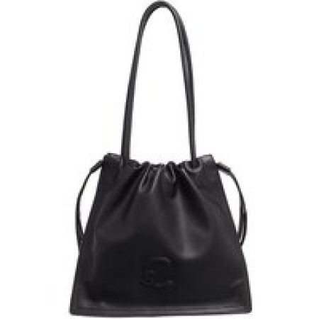 Coccinelle Hobo bags - Coccinelle Dulse Suede in zwart