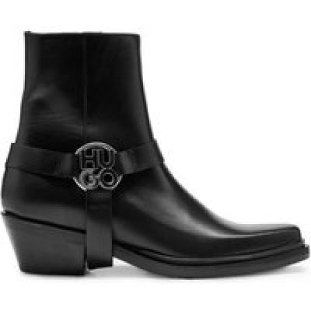 Boss Low-Top Sneakers - Kody Stacked-logo Ankle Boots in zwart